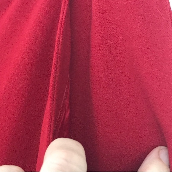 Emil Rutenberg Holiday Red Career Pants with pocket size 0 USA New with Tags - Picture 5 of 8